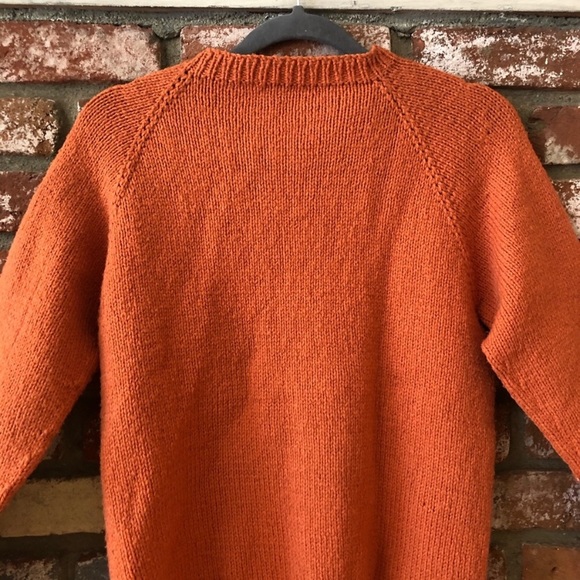 Vintage 1960s Wool Knit Buttoned Cardigan Sweater - Picture 11 of 11